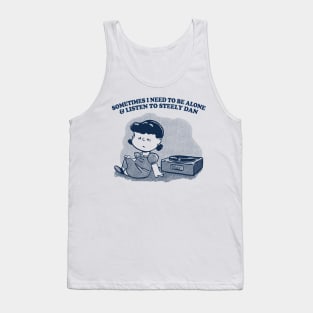 Steely Dan ••••• Vinyl Collector Fan Design Tank Top